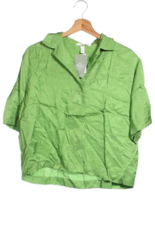 Damenbluse H&M, Größe XS, Farbe Grün, Preis € 20,45