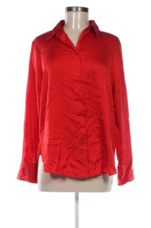 Дамска риза H&M, Размер M, Цвят Червен, Цена 13,29 €