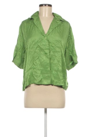 Cămașă de femei H&M, Mărime S, Culoare Verde, Preț 106,61 Lei, #136659228