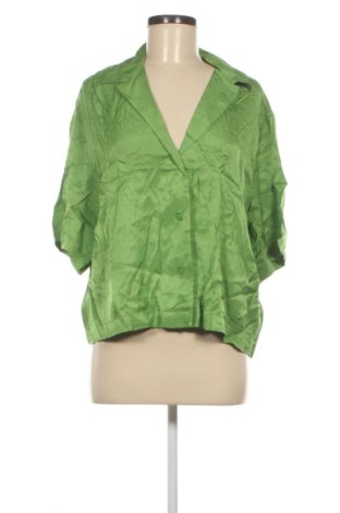 Дамска риза H&M, Размер M, Цвят Зелен, Цена 12,27 €, #136659470