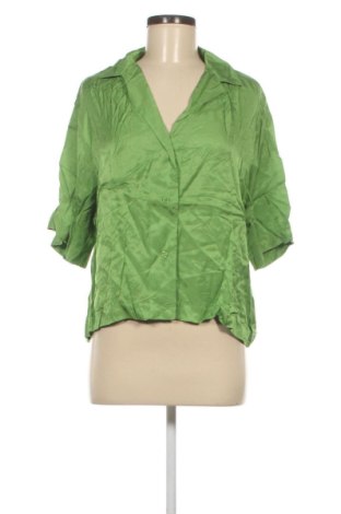 Cămașă de femei H&M, Mărime S, Culoare Verde, Preț 106,61 Lei, #136659515