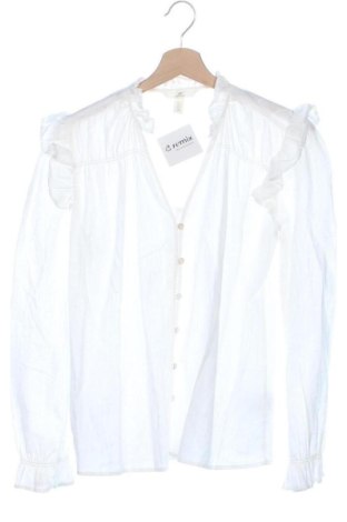 Cămașă de femei H&M, Mărime XS, Culoare Ecru, Preț 67,00 Lei, #136660035
