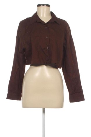 Cămașă de femei H&M Divided, Mărime S, Culoare Maro, Preț 67,00 Lei, #136639751