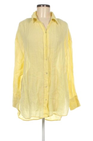 Cămașă de femei Massimo Dutti, Mărime L, Culoare Galben, Preț 147,00 Lei, #136658166