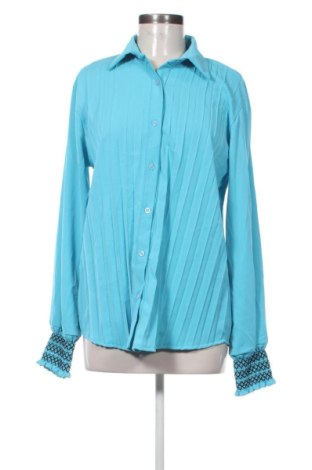 Γυναικείο πουκάμισο NEW COLLECTION, Μέγεθος XL, Χρώμα Μπλέ, Τιμή 25,99 €