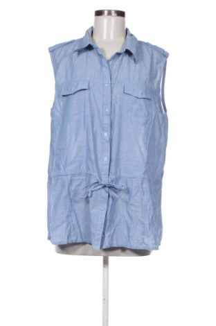 Γυναικείο πουκάμισο Outfit, Μέγεθος XXL, Χρώμα Μπλέ, Τιμή 18,00 €