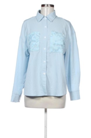 Дамска риза SHEIN, Размер M, Цвят Син, Цена 13,00 €