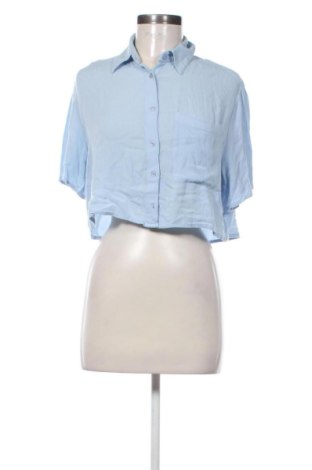 Cămașă de femei Stradivarius, Mărime S, Culoare Albastru, Preț 67,77 Lei