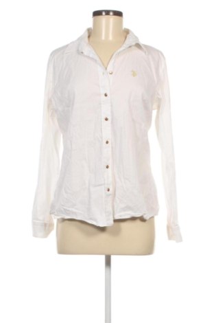 Γυναικείο πουκάμισο U.S. Polo Assn., Μέγεθος M, Χρώμα Λευκό, Τιμή 35,11 €, #136622848