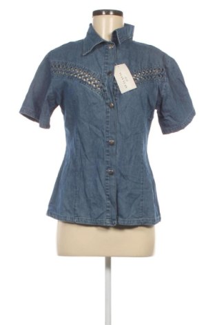 Damenbluse Unbranded, Größe L, Farbe Blau, Preis 26,99 €
