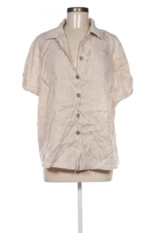 Дамска риза Unbranded, Размер XXL, Цвят Бежов, Цена 13,00 €, #136639548