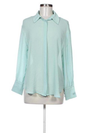 Дамска риза Zara, Размер M, Цвят Зелен, Цена 13,79 €