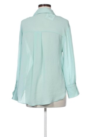 Дамска риза Zara, Размер M, Цвят Зелен, Цена 13,79 €