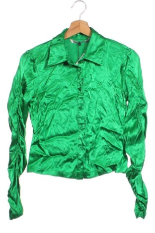 Дамска риза Zara, Размер XS, Цвят Зелен, Цена 31,65 €