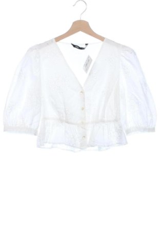 Damenbluse Zara, Größe XS, Farbe Ecru, Preis 14,00 €