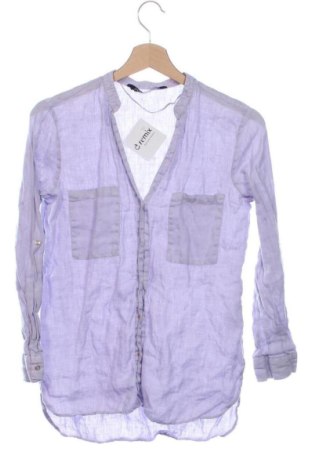 Damenbluse Zara, Größe XS, Farbe Lila, Preis 14,00 €
