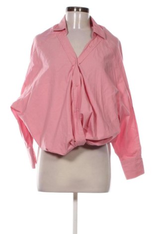 Дамска риза Zara, Размер S, Цвят Розов, Цена 22,90 €
