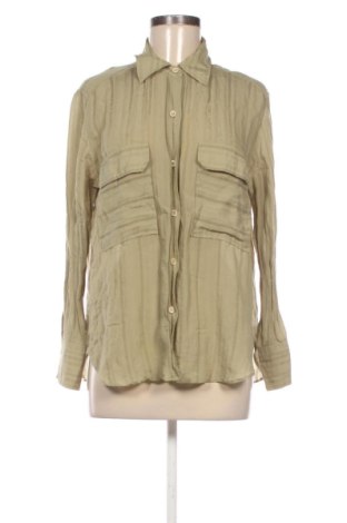 Cămașă de femei Zara, Mărime L, Culoare Verde, Preț 85,99 Lei