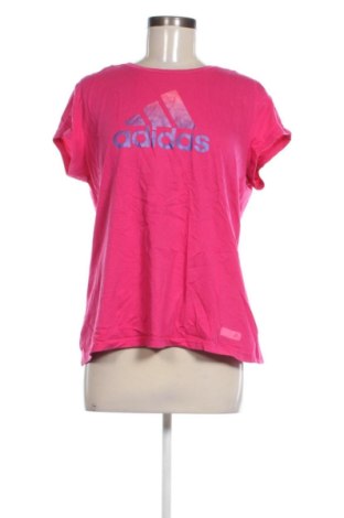 Дамска тениска Adidas, Размер L, Цвят Розов, Цена 14,31 €