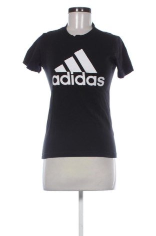 Damen T-Shirt Adidas, Größe XS, Farbe Schwarz, Preis € 13,81, #136672986