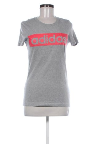 Дамска тениска Adidas, Размер S, Цвят Сив, Цена 13,81 €, #136673323