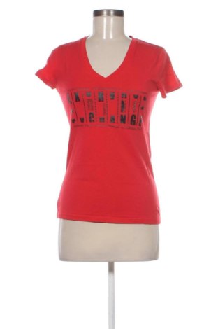 Damski T-shirt Armani Exchange, Rozmiar M, Kolor Czerwony, Cena 187,55 zł