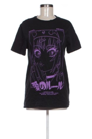 Дамска тениска Bershka, Размер S, Цвят Черен, Цена 9,20 €