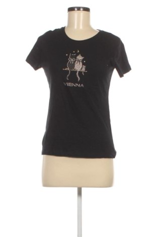 Γυναικείο t-shirt Best Connections, Μέγεθος S, Χρώμα Μαύρο, Τιμή 8,63 €, #136659248