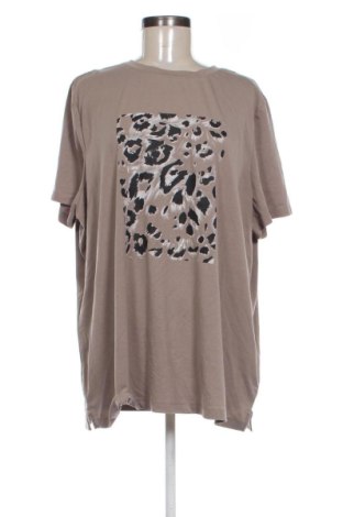 Damski T-shirt Bpc Bonprix Collection, Rozmiar 3XL, Kolor Beżowy, Cena 45,99 zł