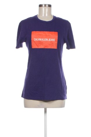 Дамска тениска Calvin Klein Jeans, Размер L, Цвят Лилав, Цена 17,89 €