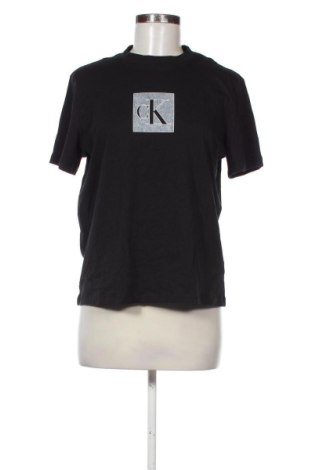 Дамска тениска Calvin Klein Jeans, Размер M, Цвят Черен, Цена 39,88 €