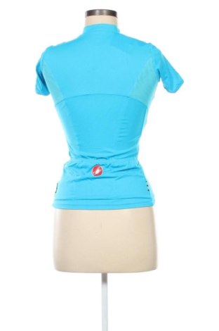 Γυναικείο t-shirt Castelli, Μέγεθος S, Χρώμα Μπλέ, Τιμή 16,99 €