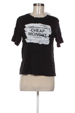 Γυναικείο t-shirt Cheap Monday, Μέγεθος S, Χρώμα Μαύρο, Τιμή 11,99 €