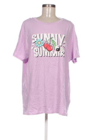 Damen T-Shirt Clockhouse, Größe 3XL, Farbe Lila, Preis € 11,99