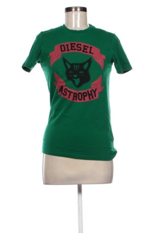 Damski T-shirt Diesel, Rozmiar M, Kolor Zielony, Cena 114,94 zł