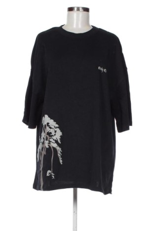 Γυναικείο t-shirt Essence, Μέγεθος XL, Χρώμα Μαύρο, Τιμή 17,99 €