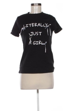 Γυναικείο t-shirt Fb Sister, Μέγεθος S, Χρώμα Μαύρο, Τιμή 8,63 €, #136661791