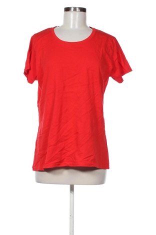 Γυναικείο t-shirt Fruit Of The Loom, Μέγεθος M, Χρώμα Κόκκινο, Τιμή 10,99 €