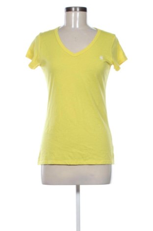 Damski T-shirt G-Star Raw, Rozmiar M, Kolor Żółty, Cena 53,58 zł