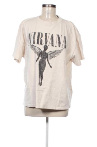 Damen T-Shirt H&M, Größe L, Farbe Ecru, Preis 11,99 €