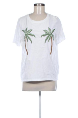 Damen T-Shirt H&M, Größe L, Farbe Weiß, Preis 11,99 €