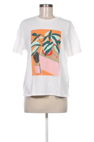 Damen T-Shirt H&M, Größe M, Farbe Weiß, Preis 9,00 €