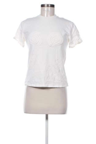 Tricou de femei H&M Divided, Mărime XS, Culoare Ecru, Preț 45,73 Lei, #136676371