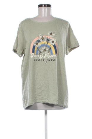 Γυναικείο t-shirt Identic, Μέγεθος XL, Χρώμα Πράσινο, Τιμή 10,99 €
