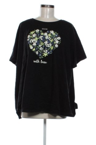 Damen T-Shirt Janina, Größe 4XL, Farbe Schwarz, Preis € 11,99