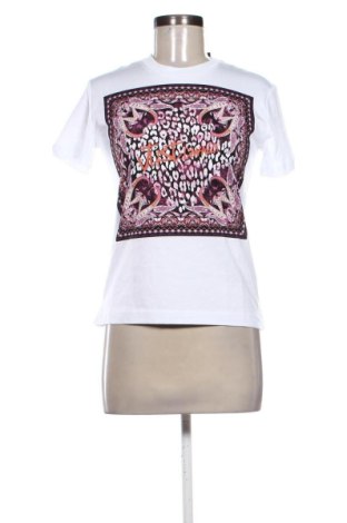 Γυναικείο t-shirt Just Cavalli, Μέγεθος XS, Χρώμα Λευκό, Τιμή 77,99 €