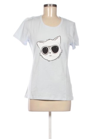 Дамска тениска Karl Lagerfeld, Размер S, Цвят Син, Цена 65,00 €, #136603161
