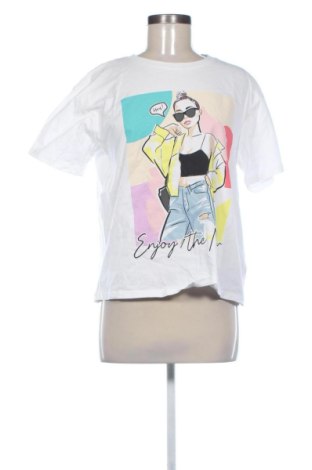 Damski T-shirt LC Waikiki, Rozmiar L, Kolor Biały, Cena 52,22 zł