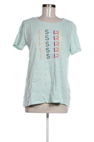 Γυναικείο t-shirt New View, Μέγεθος L, Χρώμα Πράσινο, Τιμή 10,99 €