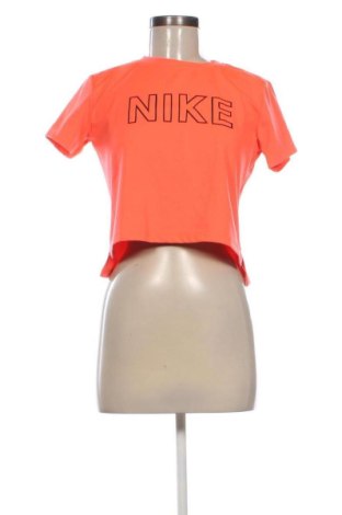 Damen T-Shirt Nike, Größe S, Farbe Orange, Preis 14,00 €